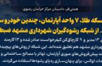 زلزله فساد در شهرداری مشهد؛ ۲۲ متهم و ۱۳ کارمند معلق شدند زلزله فساد در شهرداری مشهد؛ ۲۲ متهم و ۱۳ کارمند معلق شدند