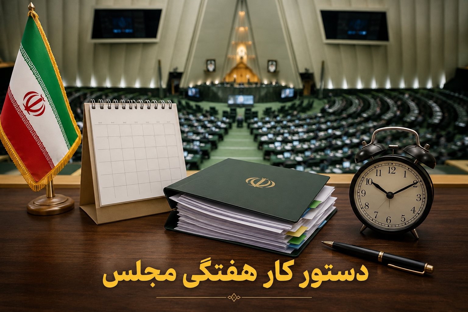 دستور کار هفتگی مجلس